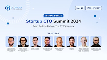 Startup CTO Summit 2024. From Code to Culture: The CTO’s Journey primary image