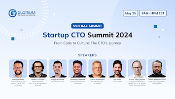 Hauptbild für Startup CTO Summit 2024. From Code to Culture: The CTO’s Journey