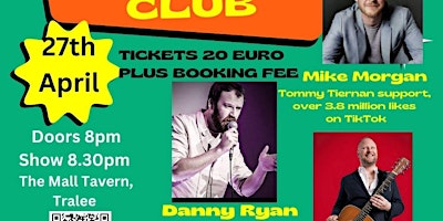 Kerry Comedy Club  in Tralee: Danny Ryan and Mike Morgan primary image