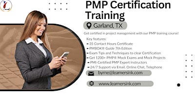 PMP Exam Certification Classroom Training Course in Garland, TX  primärbild