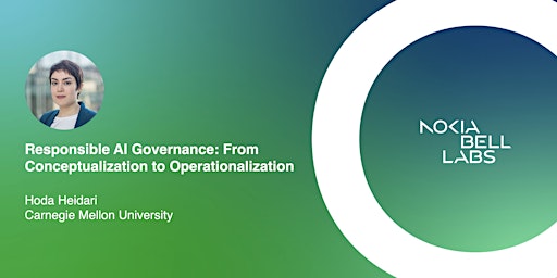Imagem principal do evento Responsible AI Governance: From Conceptualization to Operationalization