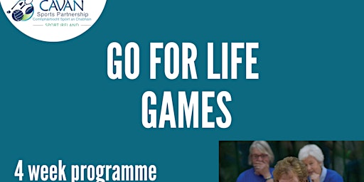 Imagem principal do evento Go for Life Games Programme