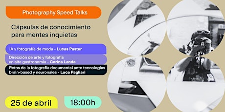 Photography Speed Talks by LCI Barcelona