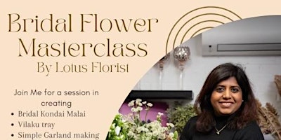 Imagem principal do evento Hindu Bridal Flowers Master Class