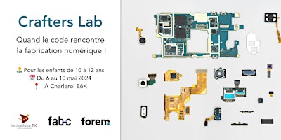 Imagen principal de Le 'Crafters Lab' : quand le code rencontre la fabrication numérique!