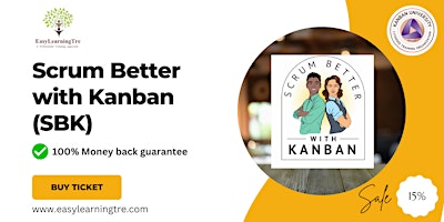 Imagen principal de Scrum Better with Kanban (SBK) Training & Certification