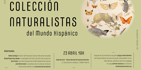Presentación Colección de libros «Naturalistas del Mundo Hispánico»
