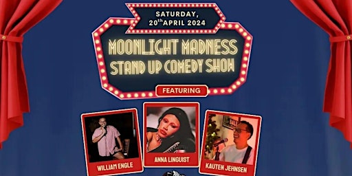 FREE Stand-Up Comedy Show at The Moonlight Rooftop Canggu Bali primary image