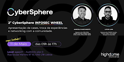 Imagem principal do evento CyberSphere :: Infosec Wheel