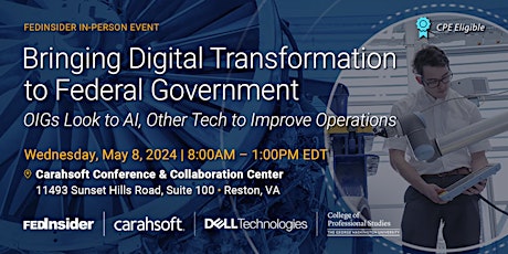 Bringing Digital Transformation to Government - OIGs Look to AI