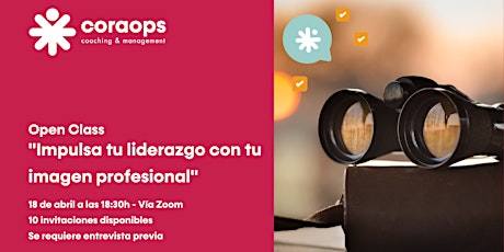 Open Class "Impulsa tu liderazgo con tu imagen profesional"