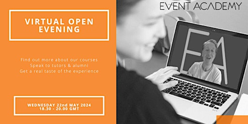 Event Academy  - Virtual Open Evening primary image