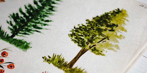 Image principale de Création d’un arbre collectif : atelier découpage et coloriage