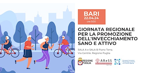 Imagem principal do evento GIORNATA REGIONALE PER LA PROMOZIONE DELL’INVECCHIAMENTO SANO E ATTIVO