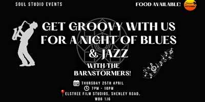 Primaire afbeelding van Soul Studio Events Jazz Night at Elstree Film Studios