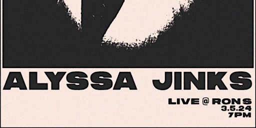 Imagem principal do evento Alyssa Jinks Live at RONS