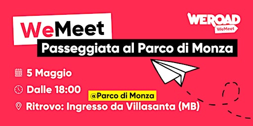 WeMeet | Passeggiata al Parco di Monza