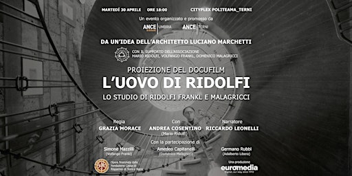 Proiezione del docufilm "L'uovo di Ridolfi" primary image