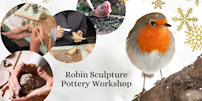 Primaire afbeelding van Christmas Robin Pottery Workshop