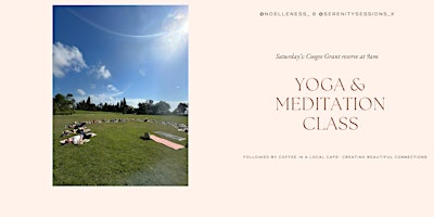 Imagem principal de Saturday sessions: yoga & meditation class.