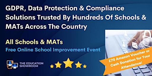 Imagem principal do evento GDPR, Data Protection & Compliance Solutions Trusted By Hundreds Of Schools