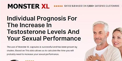 Monster XL Male Enhancement:Legit Or Most Effective Or Not SCAM?! primary image
