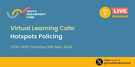 Virtual Learning Cafe: Hotspots Policing