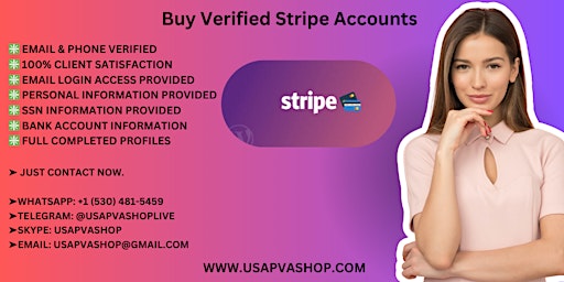 Primaire afbeelding van Top 3 Sites to Buy Verified Stripe Accounts: 2024's Best Picks!