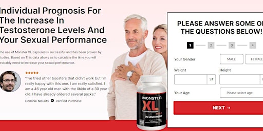 Image principale de Monster XL Male Enhancement - *Top Reason To Order* Is It Worth Buy!