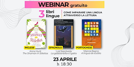 Immagine principale di 3 libri 3 lingue 