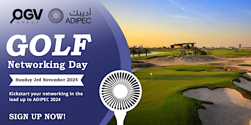 Imagem principal do evento ADIPEC 2024 - OGV Group Golf Day