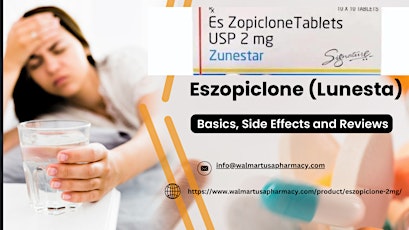 Buy eszopiclone 2 mg tablet online