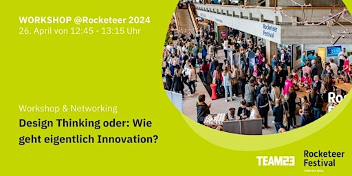 Imagem principal do evento Design Thinking oder: Wie geht eigentlich Innovation?