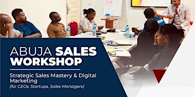 ABUJA SALES WORKSHOP 16.0 primary image