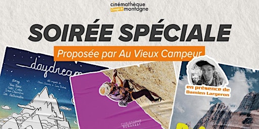 SOIRÉE CINÉMATHÈQUE DE GAP x AU VIEUX CAMPEUR primary image