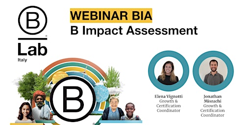 Primaire afbeelding van Webinar - Certificazione B Corp & B Impact Assessment