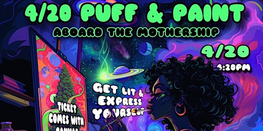 4/20 Puff & Paint Canvas and Body Art primary image