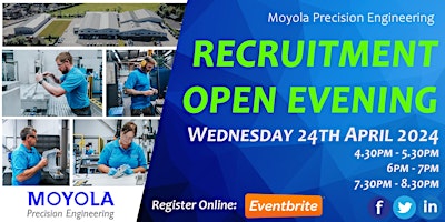 Recruitment Open Evening - Moyola Precision Engineering primary image