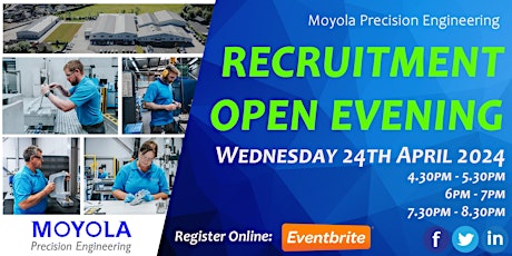 Recruitment Open Evening - Moyola Precision Engineering