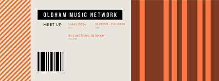Imagem principal do evento Oldham Music Network meetup @ Billingtons