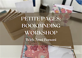 Imagem principal do evento "Petite Pages: Bookbinding Workshop"