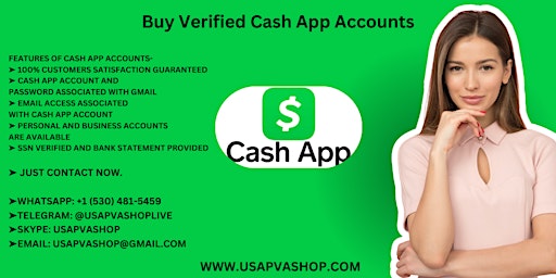 Primaire afbeelding van Best Places To Buy Verified Cash App Accounts Personal or Business