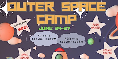 Imagen principal de Child Inspired's Children's Summer Program: Outer Space Theme (Ages 9-12 )