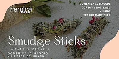 Imagen principal de Corso di Incensi naturali - Smudge Sticks