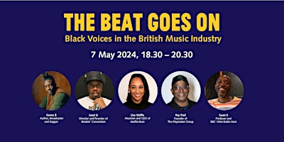 Imagem principal do evento The Beat Goes On: Black Voices in the British Music Industry