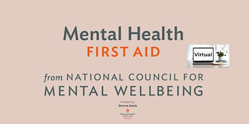 Hauptbild für Mental Health First Aid Certification-Virtual