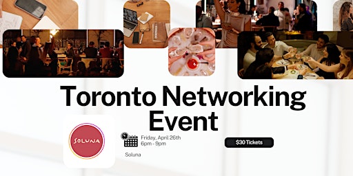 Immagine principale di Toronto Tech & Finance Networking Event At Soluna 