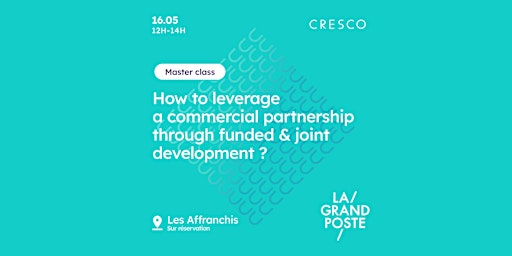Imagem principal do evento How to leverage a commercial partnership through funded &joint development?