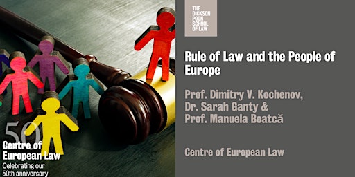 Primaire afbeelding van Rule of Law and the People of Europe