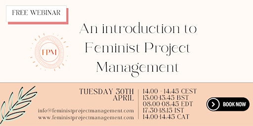An introduction to Feminist Project Management primary image